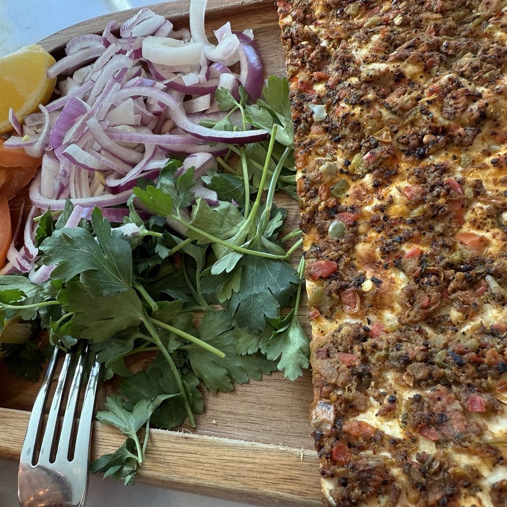 Turquaz - Lahmacun and salad - Turkish Near Me - San Francisco, California Turquaz - Lahmacun and salad - Turkish Near Me - San Francisco, California