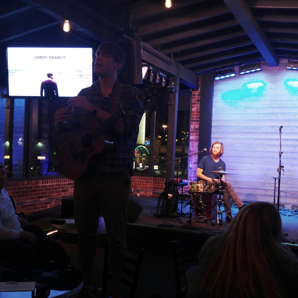 Jordy Searcy 'in' the audience