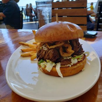 Duke's La Jolla - Kalua Pork Sandwich - New American Near Me - La Jolla, California
