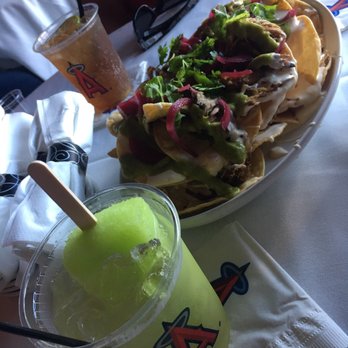 Diamond Club - Carnitas nachos in the bar - Stadiums & Arenas Near Me - Anaheim, California
