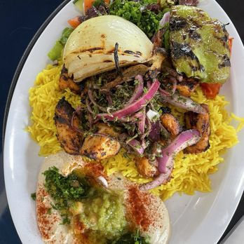 Tasty & More - Chicken kabob plate - Mediterranean Near Me - Kenner, Louisiana Tasty & More - Chicken kabob plate - Mediterranean Near Me - Kenner, Louisiana