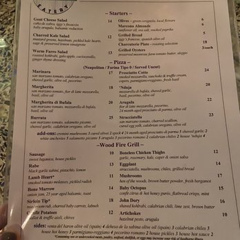 figidini - Menu - Pizza Near Me - Providence, Rhode Island