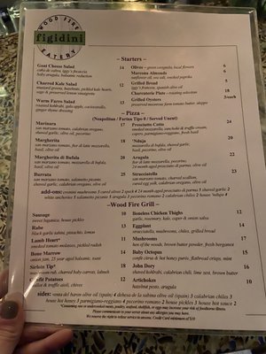 Menu photo 3 figidini Providence, RI