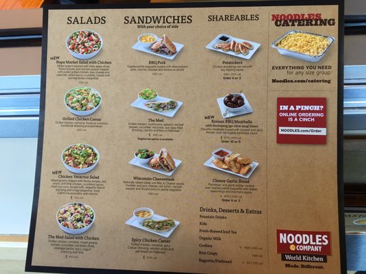 Menu photo 2 Noodles and Company Grand Junction, CO Menu photo 2 Noodles and Company Grand Junction, CO