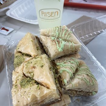 Risen Bakery & Grill - Baklava to go - Modern European Near Me - Upland, California Risen Bakery & Grill - Baklava to go - Modern European Near Me - Upland, California