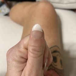 Happy Nails # 2 - Normally I am satisfied with this place but these are pretty bad.