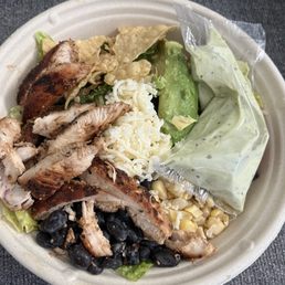 Spicy honey chicken salad Spicy honey chicken salad