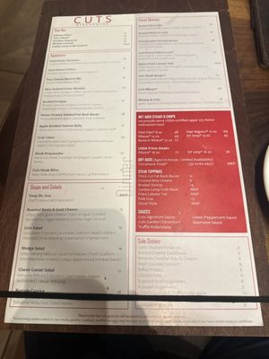Menu photo 6 Cuts Steakhouse Suwanee, GA