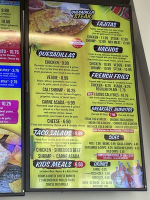 Menu photo 2 Cali Burrito Mexican Grill Spring Hill, TN Menu photo 2 Cali Burrito Mexican Grill Spring Hill, TN