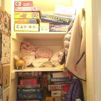 Working Behind The Scenes - Closet after extra shelving was added - Home Organization Near Me Working Behind The Scenes - Closet after extra shelving was added - Home Organization Near Me