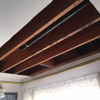 ServiceMaster Recovery Services by 24/7 - After picture of Service Master; removed damaged area of ceiling- sanitized and dried to prevent molding. - Damage Restoration Near Me - Riverside, California