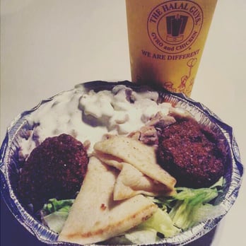 The Halal Guys - The Halal Classic with a side of falafel. - Halal Near Me - Costa Mesa, California The Halal Guys - The Halal Classic with a side of falafel. - Halal Near Me - Costa Mesa, California