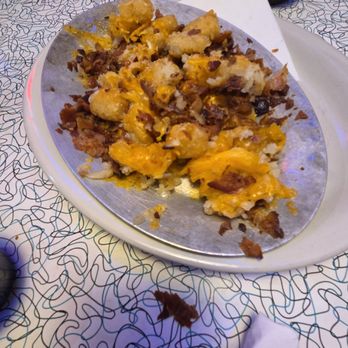 Hot Rods 50's Diner - Loaded tots appetizer - American Near Me - Alcoa, Tennessee Hot Rods 50's Diner - Loaded tots appetizer - American Near Me - Alcoa, Tennessee