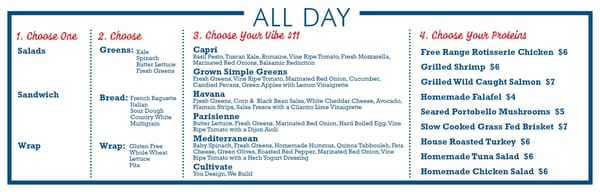 Menu photo 7 grown Miami, FL