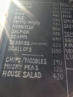Menu photo 7 The Wee Hurrie Troon, SAY