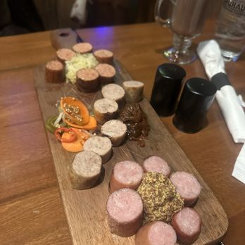 Bruhaus - Sausage sampler - Beer Bar Near Me - Crested Butte, Colorado Bruhaus - Sausage sampler - Beer Bar Near Me - Crested Butte, Colorado
