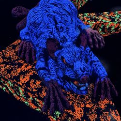 Monster Mini Golf - Blacklight Mini Golf Decor