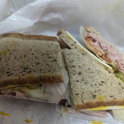 Byrne Dairy Stores - Ham and Swiss on rye