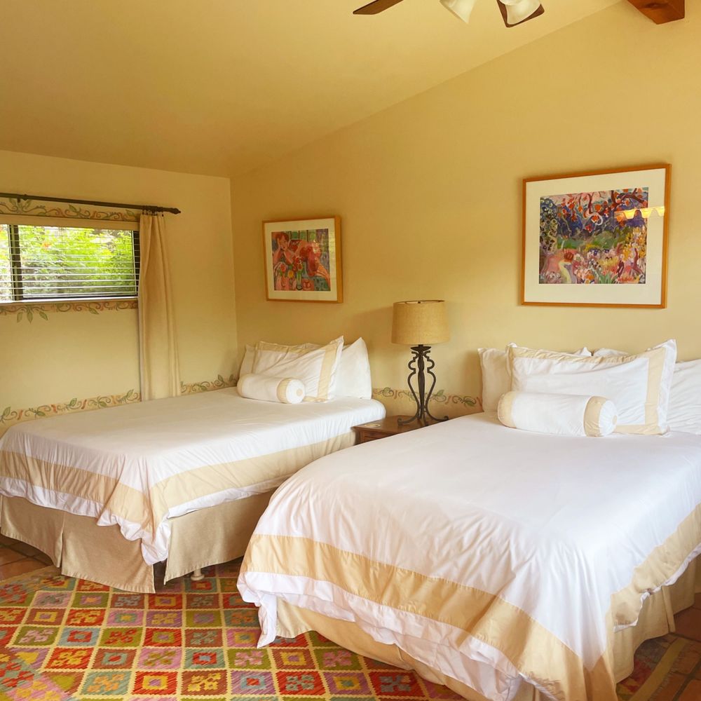 The Blue Iguana Inn - Simple 2-Queen room (#9); still very nice with tile accents - Hotels Near Me - Ojai, California The Blue Iguana Inn - Simple 2-Queen room (#9); still very nice with tile accents - Hotels Near Me - Ojai, California