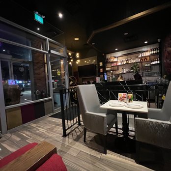The Hakka Club - a view of the bar and dining area - Hakka Near Me - Mississauga, Ontario The Hakka Club - a view of the bar and dining area - Hakka Near Me - Mississauga, Ontario