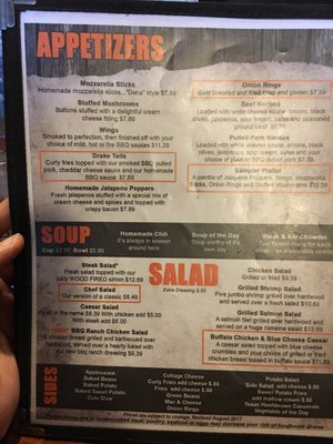 Menu photo 5 Drakes Steak and Ale Hannibal, MO