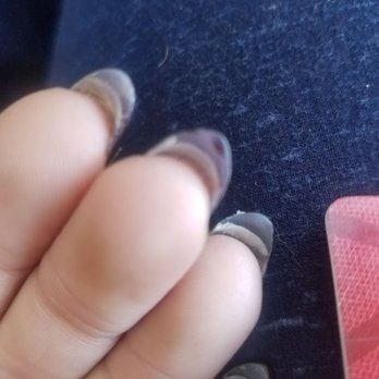 Wildcat Nail Spa - This was immediately after she did my nails. It looks like 2 weeks of growth. Not acceptable - Nail Salons Near Me - Tucson, Arizona Wildcat Nail Spa - This was immediately after she did my nails. It looks like 2 weeks of growth. Not acceptable - Nail Salons Near Me - Tucson, Arizona