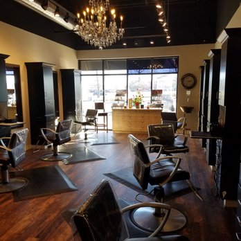 Five Senses Spa, Salon & Barbershop - Our beautiful new hair salon - providing all Aveda hair services including, color, cut's extensions and smoothing services. - Hair Salons Near Me - Peoria, Illinois