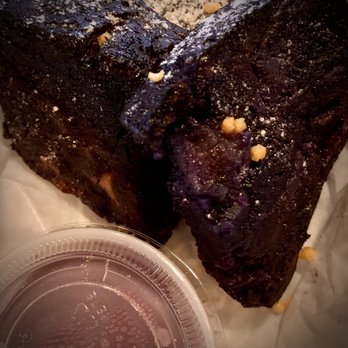 Goen Dining + Bar - Ube cake for dessert. - Pan Asian Near Me - Kailua, Hawaii