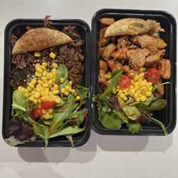 Gogi-wa - #6. Spicy Grilled Chicken (10/10) & #1. (steak) Bulgogi (9/10) -- GENEROUS servings!