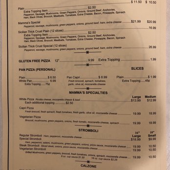 Mama's Pizza & Subs - Picture of menu - Pizza Near Me - New Bloomfield, Pennsylvania Mama's Pizza & Subs - Picture of menu - Pizza Near Me - New Bloomfield, Pennsylvania