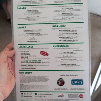 Joe's Farm Grill - menu - American Near Me - Gilbert, Arizona