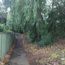 Flemington Bridge Station - Path to Station