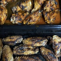 Chicken wings Cajun and Louisiana Chicken wings Cajun and Louisiana