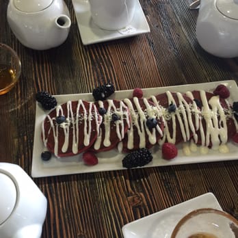 CRAFTkitchen - Red Velvet pancakes is not too sweet thats why i like it - New American Near Me - Henderson, Nevada