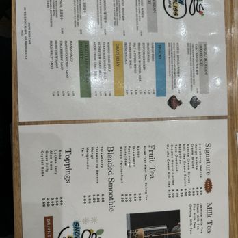 Snow Bliss - Menu (5/2024) - Asian Fusion Near Me - San Francisco, California
