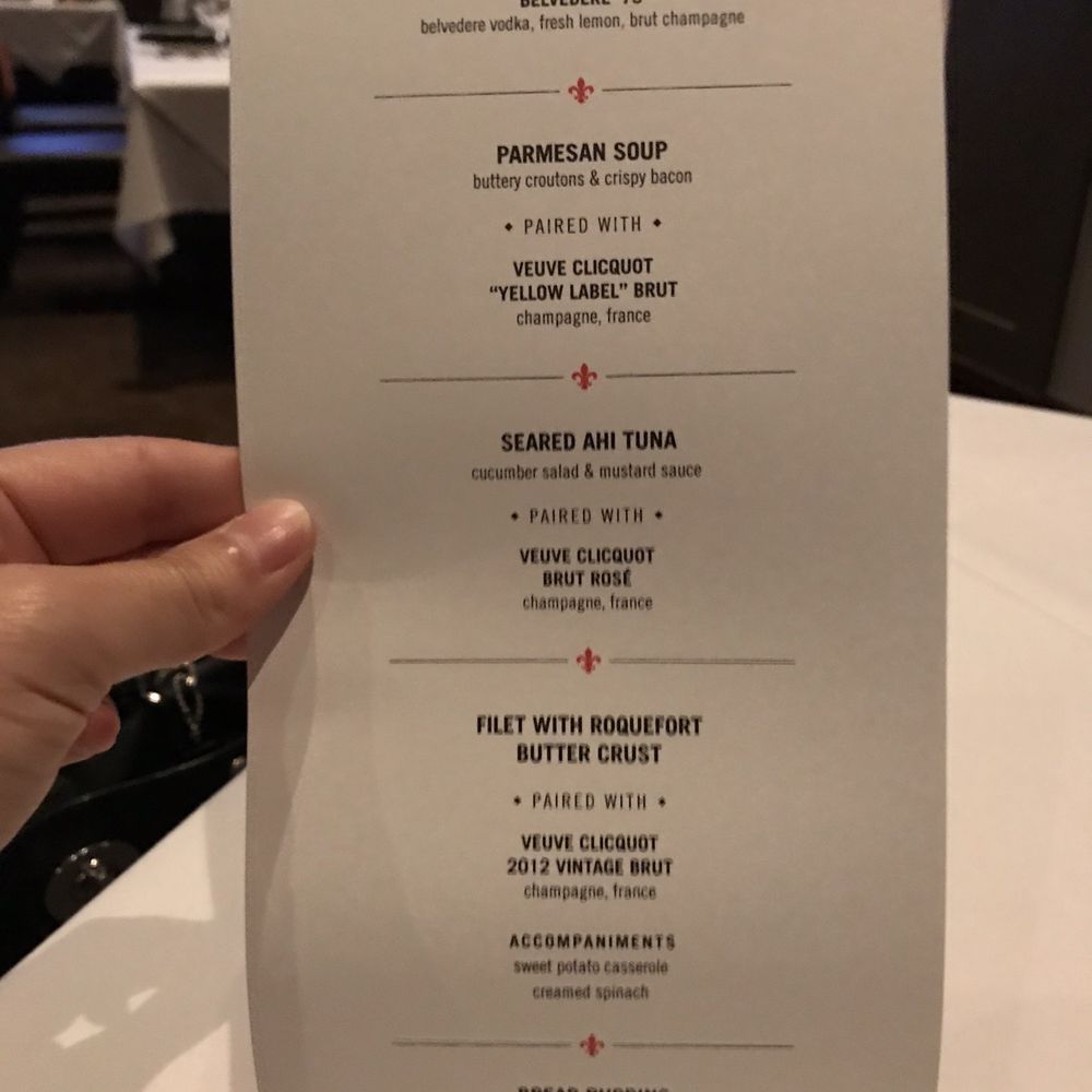 Ruth's Chris Steak House - TasteMakers Dinner Menu - Steakhouses Near Me - Gaithersburg, Maryland