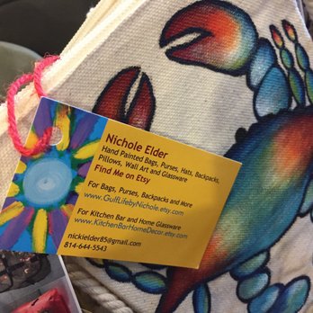 Season's  * Consignment * Crafts * Gifts - Cute painted bag - Arts & Crafts Near Me - Daphne, Alabama