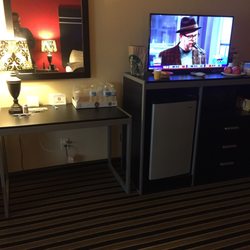 Texan Inn & Suites - Suite has separate living, bedroom and mini kitchen.
