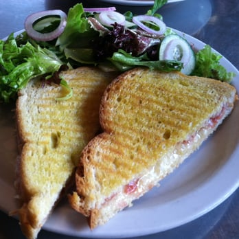 The Federal - Grilled Cheese with side salad - Pubs Near Me - Durham, North Carolina