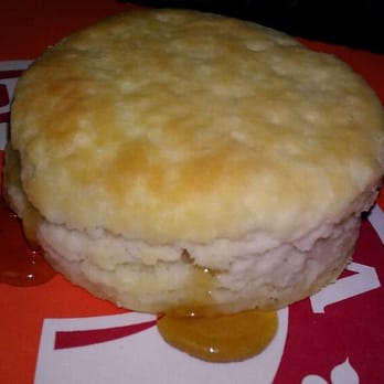 Popeyes - Biscuit w/ honey - Fast Food Near Me - Hickam AFB, Hawaii