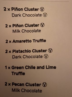 Menu photo 2 Chocolate Dude Albuquerque, NM