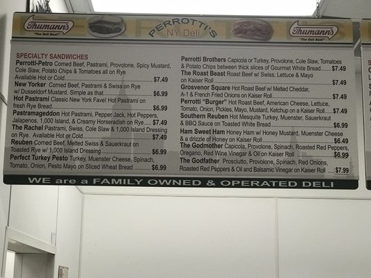 Menu photo 7 Perrotti's NY Deli Winter Garden, FL Menu photo 7 Perrotti's NY Deli Winter Garden, FL