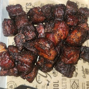 Wright's Barbecue - Bacon Burnt Ends. Best pork belly ever - Barbeque Near Me - Little Rock, Arkansas Wright's Barbecue - Bacon Burnt Ends. Best pork belly ever - Barbeque Near Me - Little Rock, Arkansas