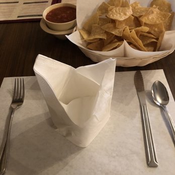 Amor Indio - Table setting with free chips - Mexican Near Me - City Industry, California Amor Indio - Table setting with free chips - Mexican Near Me - City Industry, California