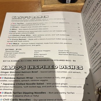 Kayo's Ramen Bar - Ramen Near Me - Portland, Oregon