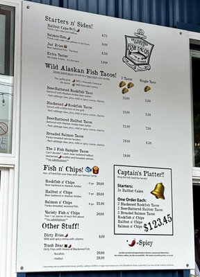 Menu photo 1 Deckhand Dave's Fish Tacos Juneau, AK Menu photo 1 Deckhand Dave's Fish Tacos Juneau, AK