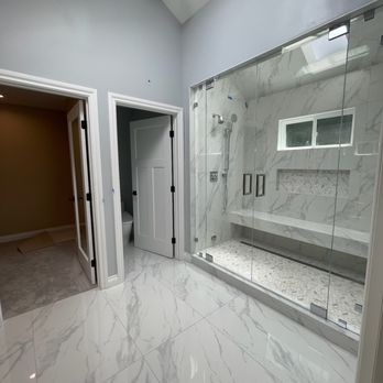 MDRN Construction - New Master shower - General Contractors Near Me - Burbank, California