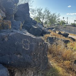 The Greenway Road and 17th Avenue Petroglyph Site - Petroglyphs