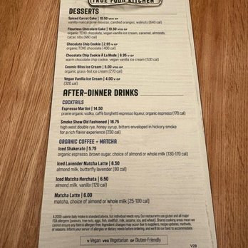 True Food Kitchen - Desserts - New American Near Me - Las Vegas, Nevada