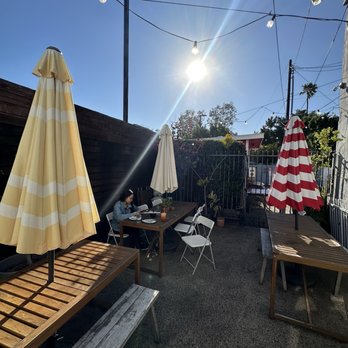 Otus Thai Kitchen & Coffee - Back Patio - Thai Near Me - West Hollywood, California Otus Thai Kitchen & Coffee - Back Patio - Thai Near Me - West Hollywood, California